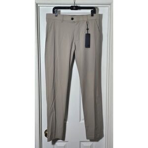 Greyson Montauk Trouser Pants Men's Size 33x32 Riverstone Brown Performance Golf